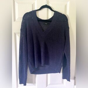 XXS Lulu's Navy Knit Sweater